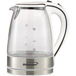 Brentwood 1.7-liter Glass Electric Kettle