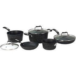 The Rock By Starfrit The Rock By Starfrit 8-piece Cookware Set With Bakelite Handles