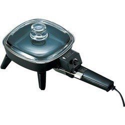 Brentwood Electric Skillet With Glass Lid (600w; 6&quot;)