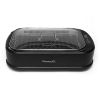 PowerXL Smokeless Grill Tempered Glass Lid with Interchangeable Grill and Griddle Plate and Turbo Speed Smoke Extractor Tech 22.1' X13.2' X 6.1