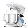6.3 Quart Tilt-Head Food Stand Mixer 6 Speed 660W - white