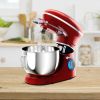 6.3 Quart Tilt-Head Food Stand Mixer 6 Speed 660W - red