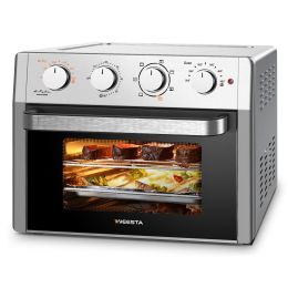 Air Fryer Toaster Oven 24 Quart-7-In-1 Convection Oven, Roast, Toast, Broil & Bake Function-Kitchen Appliances for Cooking Chicken, Steak&Pizza