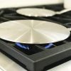 7.5In Heat Diffuser Simmer Ring Plate, Stainless Steel Induction Adapter Plate for Gas Stove Glass Cooktop Converter, Flame Guard Induction Hob Pans