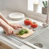 Foldable Dish Drying Rack Drainer Over Sink Organizer Rack Kitchen Accessories - FV0414