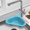 Household Sink Hanging Fruit And Vegetable Filter Water Drain Basket Kitchen Dry And Wet Separation Swan Drain Basket XH - Orange - 1PCS
