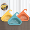 Household Sink Hanging Fruit And Vegetable Filter Water Drain Basket Kitchen Dry And Wet Separation Swan Drain Basket XH - Orange - 2PCS