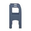 Kitchen Helper Step Stool for Kids and Toddlers, Children Standing Tower for Kitchen Counter, Wooden Toddler Two-Step Learning Stool - Grey