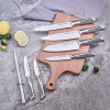 Commercial Home Kitchen Knife Sets 15 Piece With Block Chef Knives Hollow Handle Cutlery Set Etc - Silver - Kitchen Surpplice