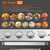 Air Fryer Toaster Oven 24 Quart-7-In-1 Convection Oven, Roast, Toast, Broil & Bake Function-Kitchen Appliances for Cooking Chicken, Steak&Pizza