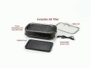 PowerXL Smokeless Grill Tempered Glass Lid with Interchangeable Grill and Griddle Plate and Turbo Speed Smoke Extractor Tech 22.1' X13.2' X 6.1