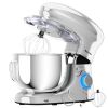 6.3 Quart Tilt-Head Food Stand Mixer 6 Speed 660W - SLIVER