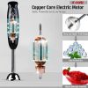 Hand Blender Immersion Blender Handheld Stick Batidora Electric Blenders Emersion Hand Mixer For Kitchen 5 Core HB 1510 BLK - Black Stick