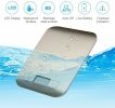 Kitchen Scale Digital Food Scales Bascula Electronic Cooking Scale Weight Touch Screen Glass Top Diet 5kg/11Lbs Accuracy 5 Core K 53 - Silver