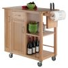 Douglas Utility Kitchen Cart, Natural - 89443