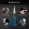 Cookit Kitchen Shears Heavy Duty Stainless Steel Chef Shears Utility Come Apart Food Shears for Chicken Poultry Fish Meat Vegetables