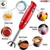 Hand Blender Immersion Blender Handheld Stick Batidora Electric Blenders Emersion Hand Mixer For Kitchen 5 Core HB 1510 RED - Red Stick