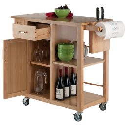 Douglas Utility Kitchen Cart, Natural - 89443