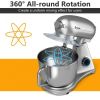 7 Quart 800W 6-Speed Electric Tilt-Head Food Stand Mixer - sliver