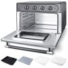 Air Fryer Toaster Oven 24 Quart-7-In-1 Convection Oven, Roast, Toast, Broil & Bake Function-Kitchen Appliances for Cooking Chicken, Steak & Pizza