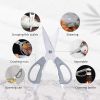 Kitchen Knife Set, 15 Piece Knife Sets with Block Chef Knife Stainless Steel Hollow Handle Cutlery with Manual Sharpener - Original knife holder