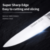 Commercial Home Kitchen Knife Sets 15 Piece With Block Chef Knives Hollow Handle Cutlery Set Etc - Silver - Kitchen Surpplice
