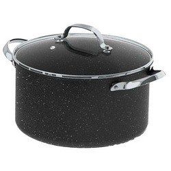 The Rock By Starfrit The Rock By Starfrit 6-quart Stockpot And Casserole With Glass Lid &amp; Stainless Steel Handles - RA32539