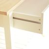 Mobile Kitchen Island & Kitchen Cart, w/ Two Lockable Wheels, Design to Display Foods & Utensil Clearly, One Big Drawer to store Kitchen Ware.