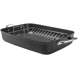 The Rock By Starfrit The Rock By Starfrit 17&quot; Roaster With Rack &amp; Stainless Steel Handles - RA32542