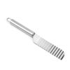 Potato Wave Knife Vegetable Planer Stainless Steel Stripe Cutting Equipment, Rolling Cutter, Wave Slicer Kitchen Accessories Gadget Tools