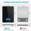 KOIOS Food Scale, 33lb/15Kg Digital Kitchen Scale for Food Ounces and Grams Cooking Baking - Black