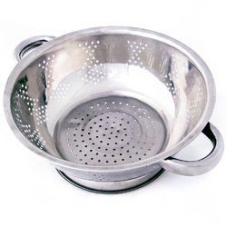 Stainless Steel Kitchen Colander- 2.5 Qt. - KCOL-002