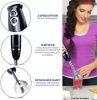 Hand Blender Immersion Blender Handheld Stick Batidora Electric Blenders Emersion Hand Mixer For Kitchen 5 Core HB 1510 BLK - Black Stick