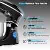 6.3 Quart Tilt-Head Food Stand Mixer 6 Speed 660W - black