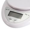 5Kg/1g Kitchen Mail LCD Digital Scale White--YS - as picture