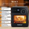 Air Fryer Oven Toaster 4 Slice Toaster Convection Airfryer Countertop Oven, Roast, Reheat,Fry Oil-Free XH - As Pitcture
