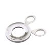 Stainless Steel Boiled Egg Cutter Eggshell Scissors Cutter Egg Clipper Novelty Advanced Kitchen Tools - silver