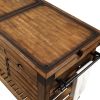 ACME Kaif Kitchen Cart, Distressed Chestnut YF - 98184