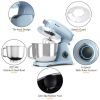 7 Quart 800W 6-Speed Electric Tilt-Head Food Stand Mixer - navy