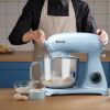 7 Quart 800W 6-Speed Electric Tilt-Head Food Stand Mixer - navy
