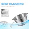 2-Speed Portable Electric Home Use Stainless Steel One-Button Meat Grinder for Home Kitchen Use Food Processor - As pictures