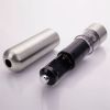 2pcs Stainless Steel Electric Automatic Pepper Mills Salt Grinder - silver - Kitchen Appliances