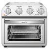 10QT Convection Air Fryer Oven Warm, Broil, Toast, Bake, Air Fry, Oil-Free, Stainless Steel - silver - Kitchen Appliances