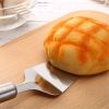 Triangular Spatula Stainless Steel with Serrated Edge has Hanging Loop Slicing for Cutting Cake Pizza Pie Pastry Dessert and Lasagna
